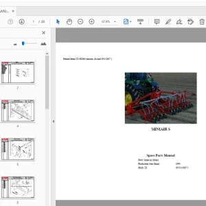 1994 Accord MINIAIR S Parts Manual - PDF