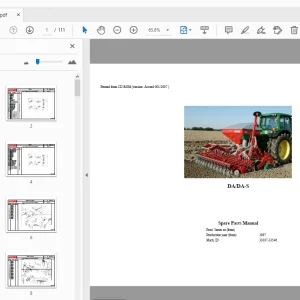 1997 Accord Da/Da-S Parts Manual - PDF
