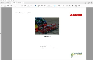 1997 Accord MINIAIR S Parts Manual - PDF