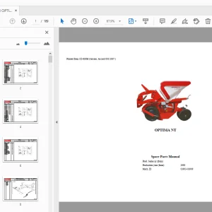 2000 Accord OPTIMA NT Parts Manual - PDF
