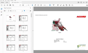 2001 Accord DA-X Parts Manual - PDF