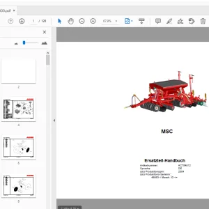 2004 Accord MSC Ersatzteil-Handbuch - PDF