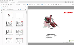 2005 Accord DA-X Ersatzteil-Handbuch - PDF