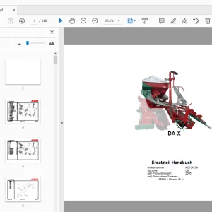 2005 Accord DA-X Ersatzteil-Handbuch - PDF