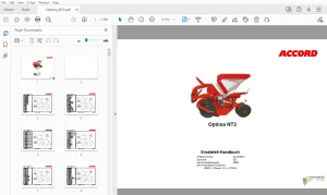 2006 Accord Optima NT2 Ersatzteil-Handbuch - PDF
