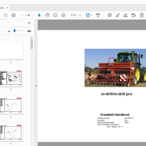 2007 Accord m-drillm-drill pro Ersatzteil-Handbuch - PDF