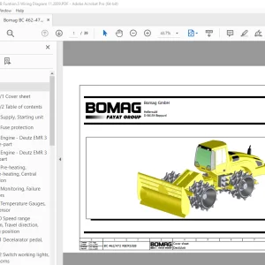 Bomag BC 462/472 RB/RS/EB Function 5 Wiring Diagram Manual EN_DE PDF