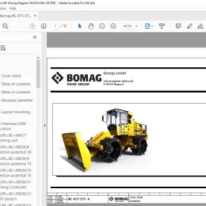 Bomag BC 473-573-4 Function.246 Wiring Diagram Manual EN_DE - PDF DOWNLOAD