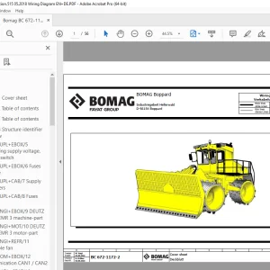 Bomag BC 672-1172-2 Function.515 Wiring Diagram Manual EN_DE PDF