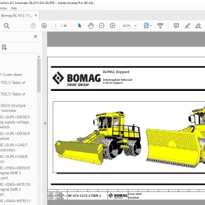 Bomag BC 672-1172-2 Tier 3 Function.331 Schematic Manual EN_DE PDF