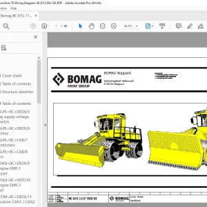 Bomag BC 672-1172 TIER III Function.79 Wiring Diagram Manual EN_DE PDF