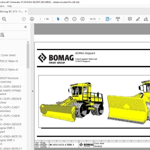 Bomag BC 672-1172 Tier 3 Function.401 Schematic Manual EN_DE PDF