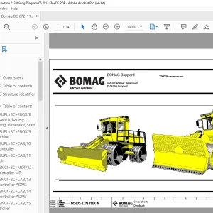Bomag BC 672-1172 Tier 4i Function.213 Wiring Diagram Manual EN_DE PDF