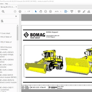 Bomag BC 672-4, BC 1172-4 Tier 4f Function.402 Schematic Manual EN_DE PDF