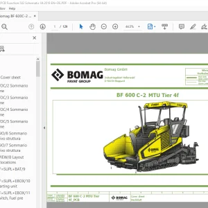 Bomag BF 600C-2 MTU Tier 4f_PCB Function.502 Schematic Manual EN_DE PDF