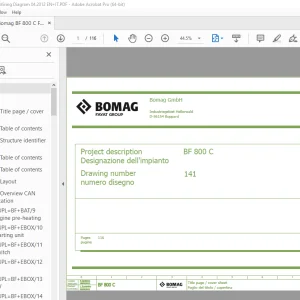 Bomag BF 800 C Function.141 Wiring Diagram Manual EN_IT - PDF DOWNLOAD