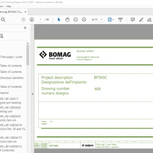 Bomag BF300C Function.408 Wiring Diagram Manual EN_IT - PDF DOWNLOAD