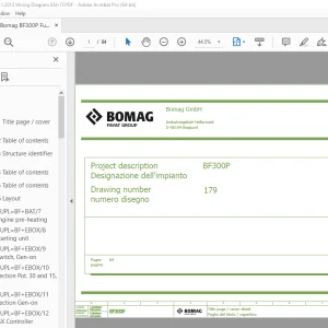 Bomag BF300P Function.179 Wiring Diagram Manual EN_IT - PDF DOWNLOAD