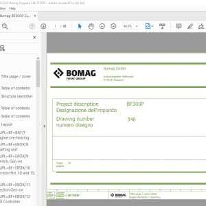 Bomag BF300P Function.346 Wiring Diagram Manual EN_IT - PDF DOWNLOAD