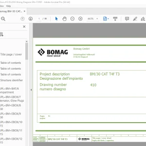 Bomag BM 30 CAT T4f T3 Function.410 Wiring Diagram Manual EN_IT PDF
