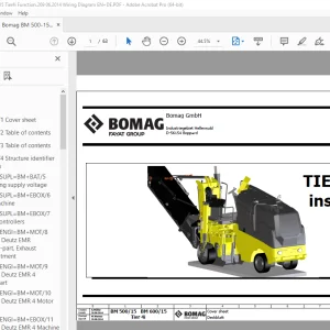Bomag BM 2000-60-2 Tier 4 Final Function.644 Wiring Diagram Manual EN_DE PDF