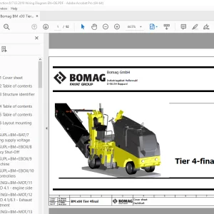 Bomag BM x00 Tier 4final Function.617 Wiring Diagram Manual EN_DE - PDF DOWNLOAD