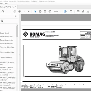 Bomag BW 145-177 D-5 Deutz TD 2.9 Tier 4f Function.639 Wiring Diagram Manual EN_DE PDF