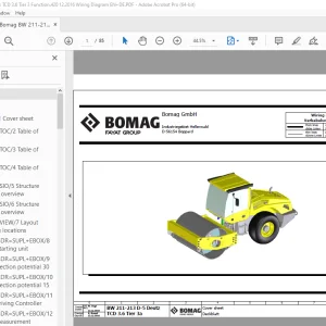 Bomag BW 211-213 D-5 Deutz TCD 3.6 Tier 3 Function.420 Wiring Diagram Manual EN_DE PDF