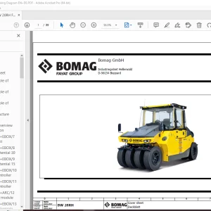 Bomag BW 28RH Function.423 Wiring Diagram Manual EN_DE - PDF DOWNLOAD