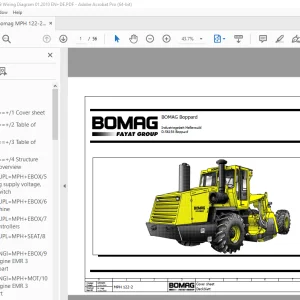Bomag MPH 122-2 Function.19 Wiring Diagram Manual EN_DE - PDF DOWNLOAD