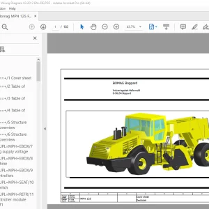 Bomag MPH 125 Function.131 Wiring Diagram Manual EN_DE - PDF DOWNLOAD