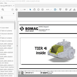 Bomag MPH 600 Tier 4i Inside Function.158 Wiring Diagram Manual EN_DE PDF
