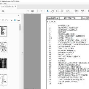 Crown Forklift C2000 CPTE Parts Manual  - PDF DOWNLOAD