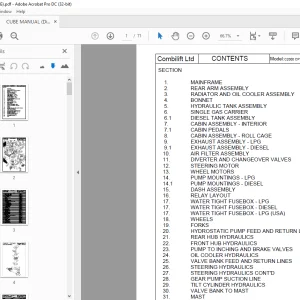 Crown Forklift C2000 Spare Parts Manual - PDF DOWNLOAD