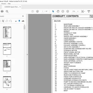 Crown Forklift C4000N Spare Parts Manual - PDF DOWNLOAD