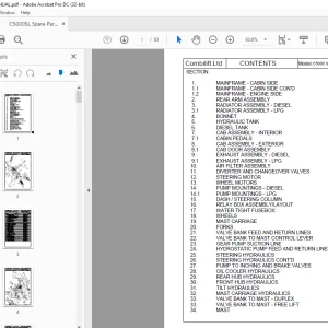 Crown Forklift C5000 SL Spare Parts Manual - PDF DOWNLOAD