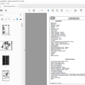 Crown Forklift C6000 Spare Parts Manual 2008 - PDF DOWNLOAD