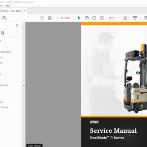 Crown Forklift DualMode™ R Series Service Manual  - PDF DOWNLOAD
