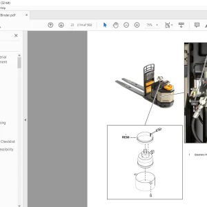 Crown Forklift PC 4500 Series Pallet Service Manual - PDF  DOWNLOAD