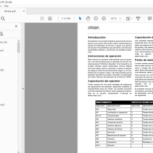 Crown Forklift SC 4500 Service Manual - PDF DOWNLOAD