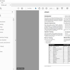 Crown Forklift TSP 7000 Series Service Manual - PDF DOWNLOAD