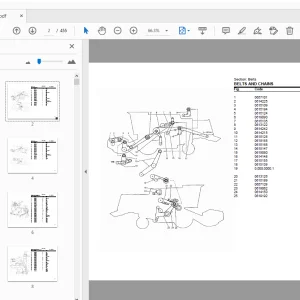 DEUTZ FAHR 5435H COM3 PARTS MANUAL - PDF