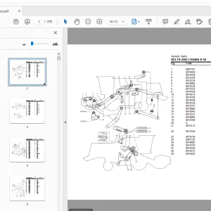 DEUTZ FAHR 5445H PARTS MANUAL - PDF