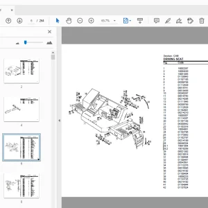 DEUTZ FAHR ACTOR 5520 TOOLS AND ACCESSORIES PARTS MANUAL - PDF