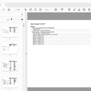 DEUTZ FAHR AGROCOMPACT 3.30 V/F PARTS MANUAL - PDF