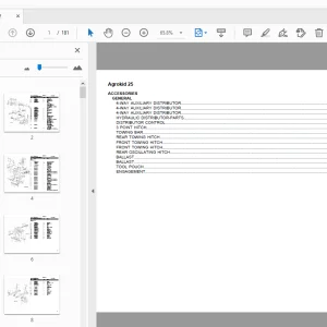 DEUTZ FAHR AGROKID 25 PARTS MANUAL - PDF