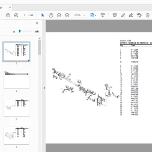 DEUTZ FAHR BALANCE PARTS MANUAL - PDF