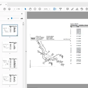 DEUTZ FAHR D07 6007 PARTS MANUAL - PDF