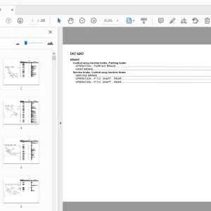 DEUTZ FAHR D07 6207 PARTS MANUAL - PDF