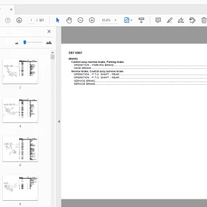 DEUTZ FAHR D07 6507 PARTS MANUAL - PDF